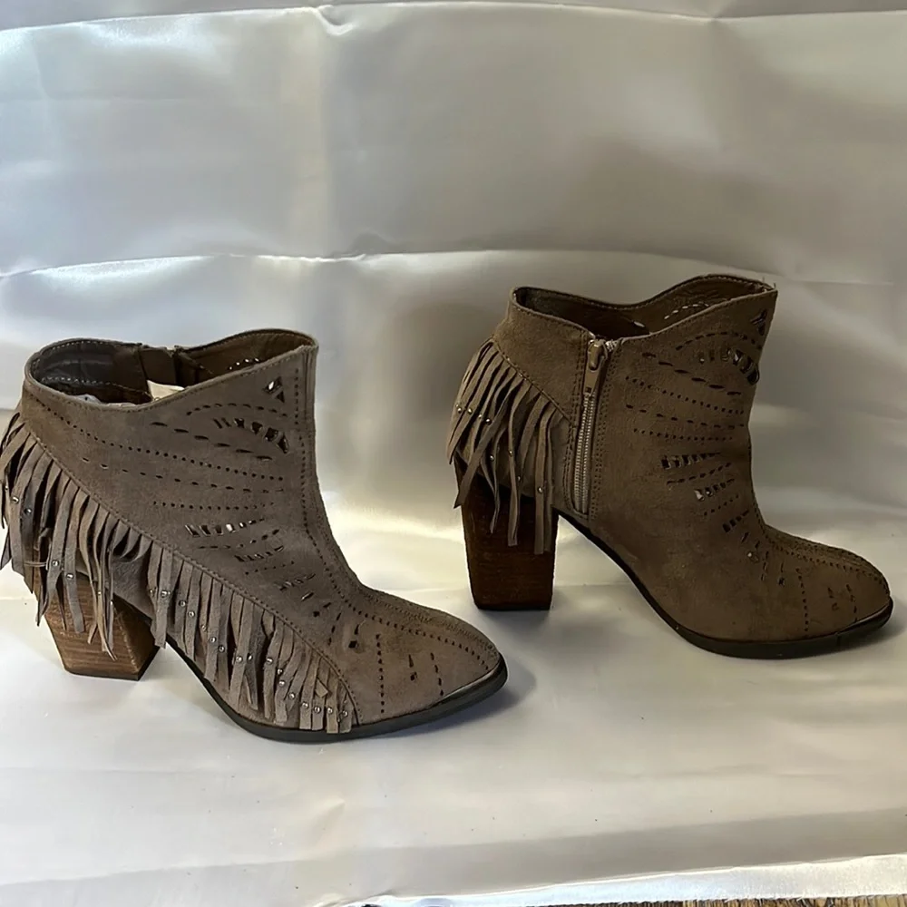 Not rated booties size 8.5 worn once